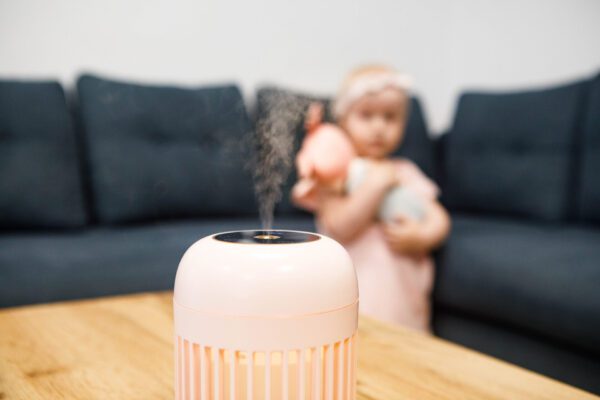 GIOhygro Humidificador Con Luz – Rosa - Imagen 3