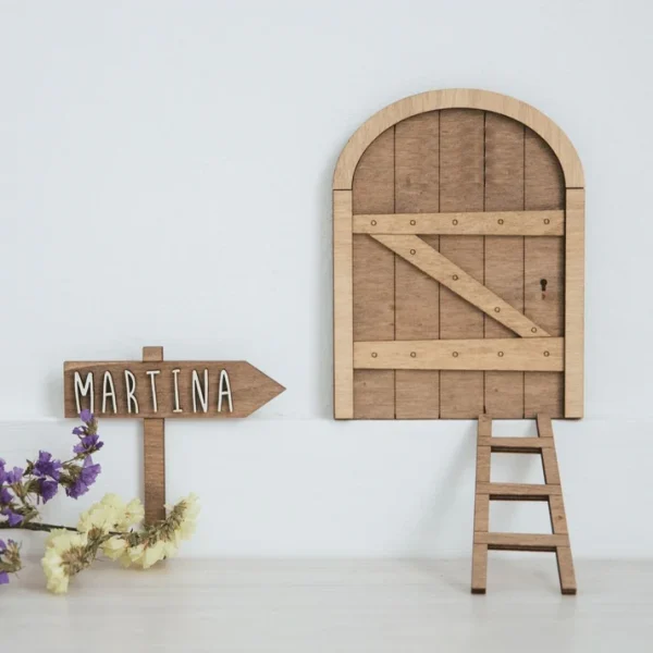 Puerta personalizada de madera