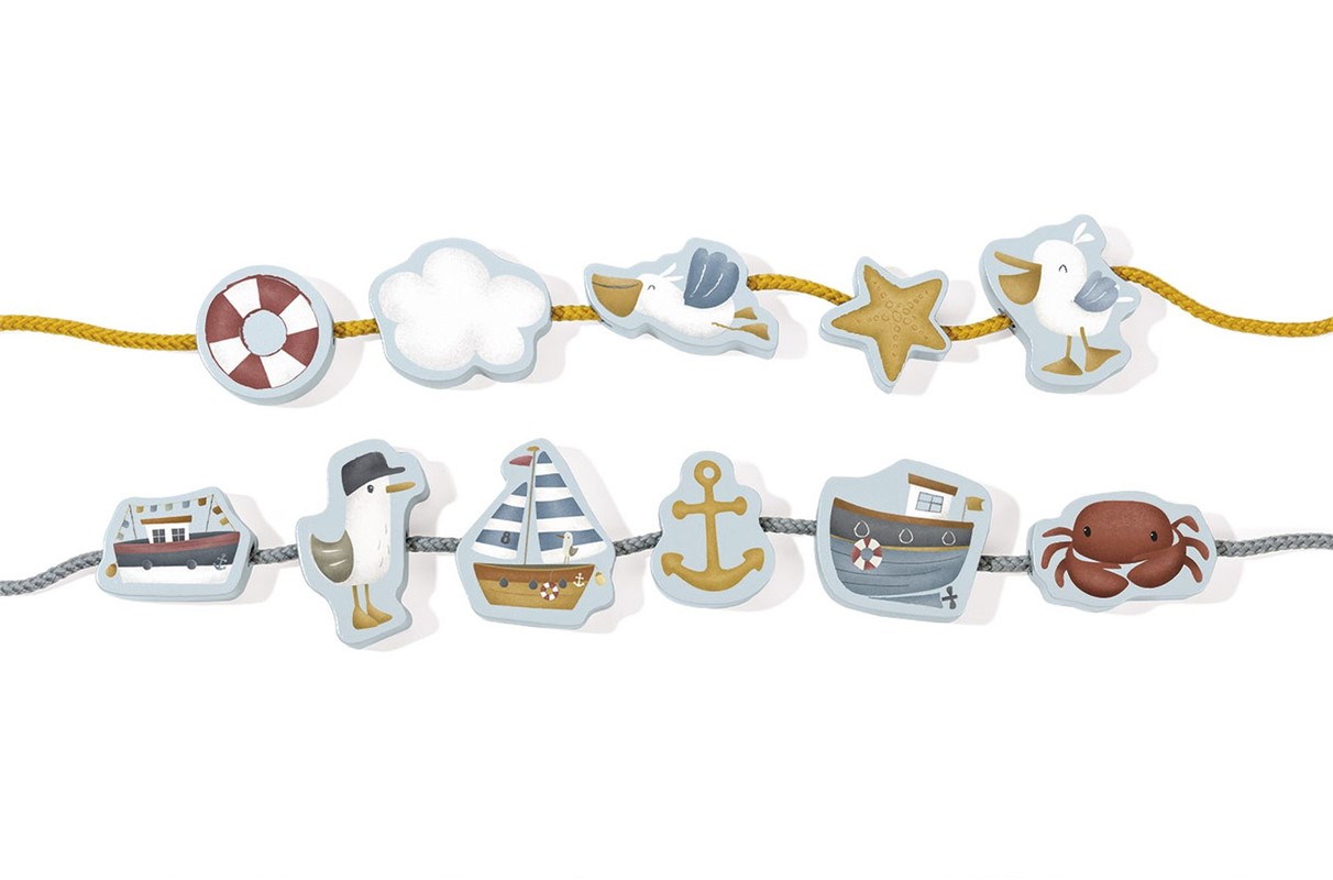FIGURAS MADERA PARA ENLAZAR CORDONES SAILOR BAY - Imagen 4
