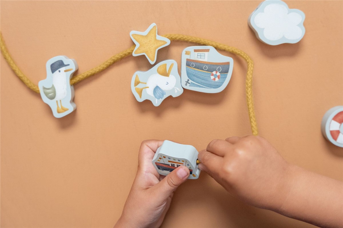 FIGURAS MADERA PARA ENLAZAR CORDONES SAILOR BAY - Imagen 2