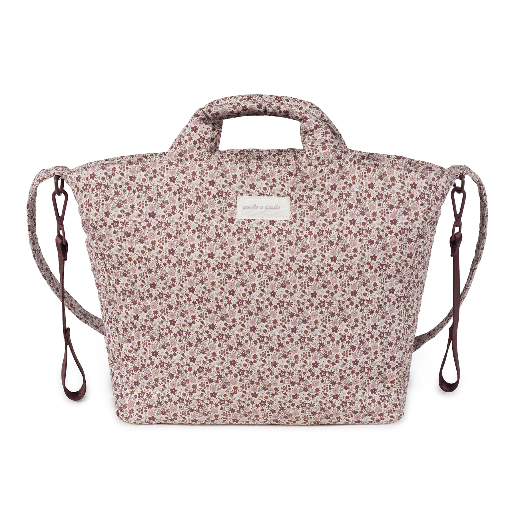 BOLSA CANASTILLA CHERRY FLORES - Imagen 11