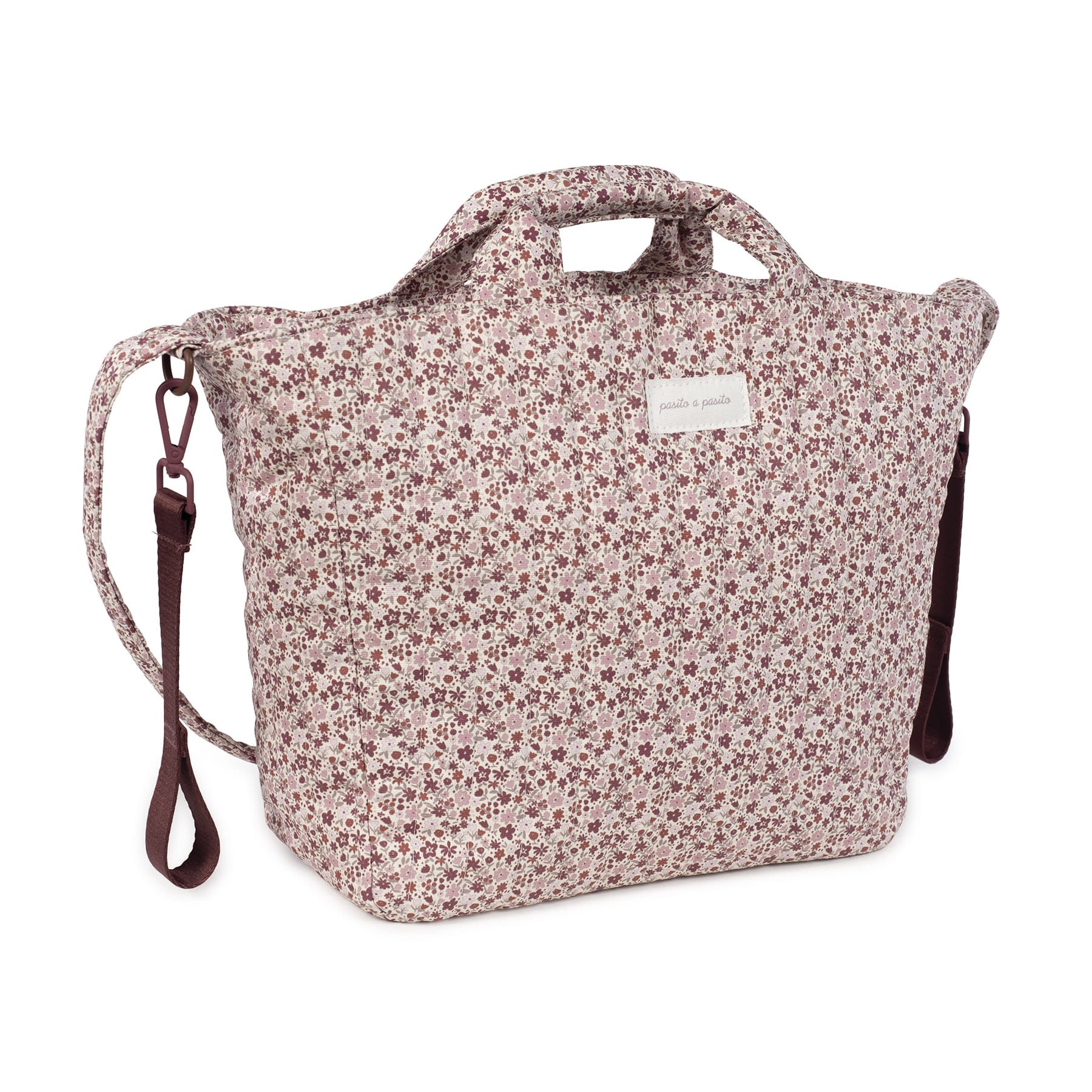 BOLSA CANASTILLA CHERRY FLORES - Imagen 10