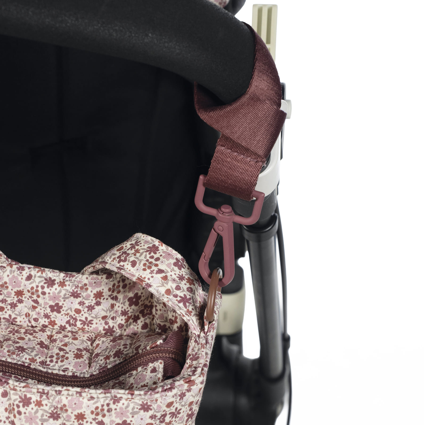 BOLSA CANASTILLA CHERRY FLORES - Imagen 3