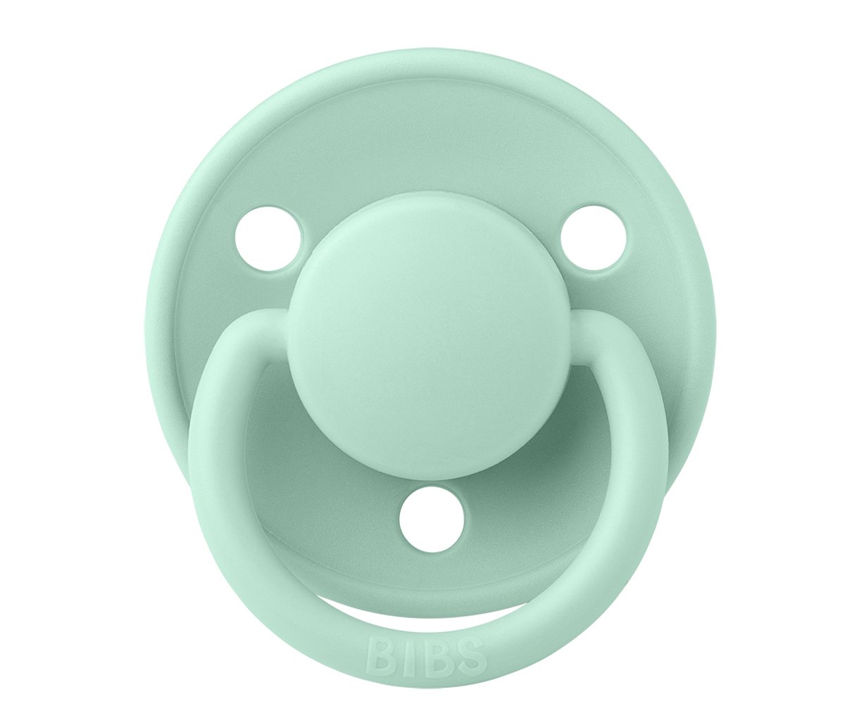 2 Chupetes BIBS De Lux Nordic Mint/Island Sea Silicona - Imagen 3