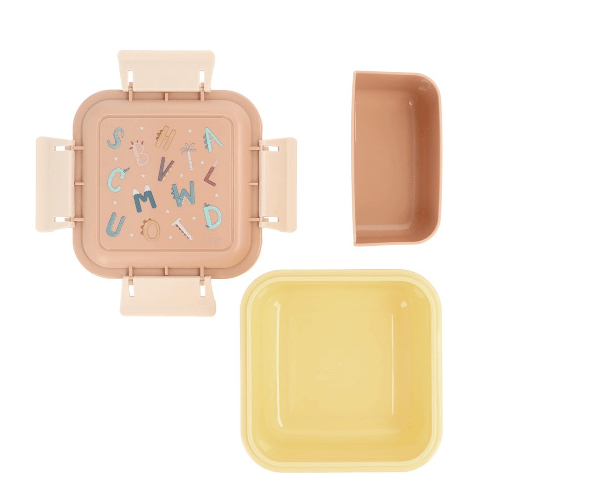 Caja Almuerzo Grande Funny Letters TUTETE - Imagen 4