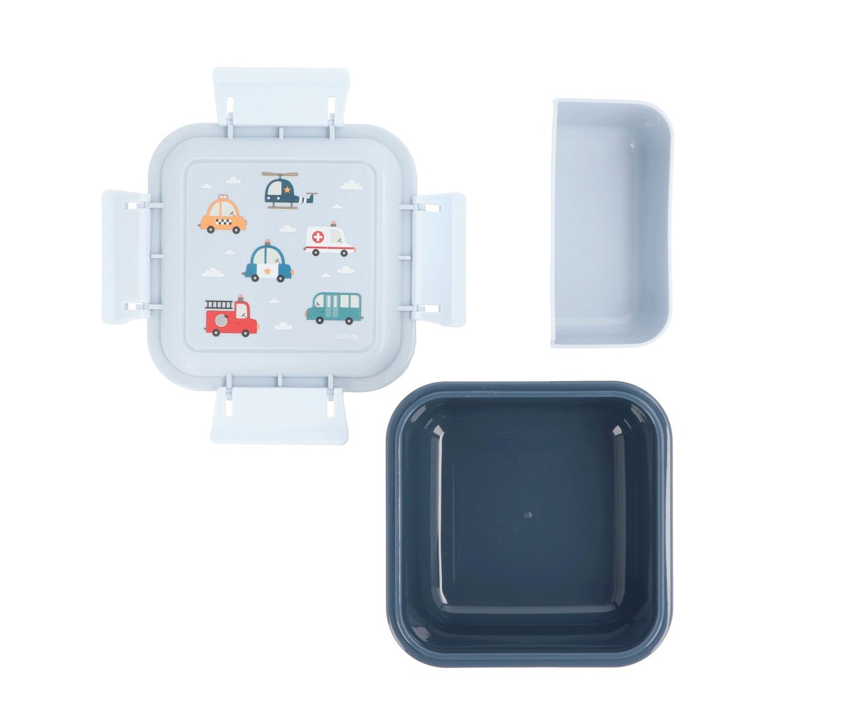 Caja Almuerzo Grande City Cars TUTETE - Imagen 4