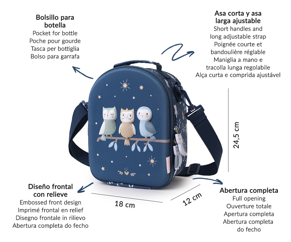 Bolsa Merienda Térmica 3D Magical Forest TUTETE - Imagen 4