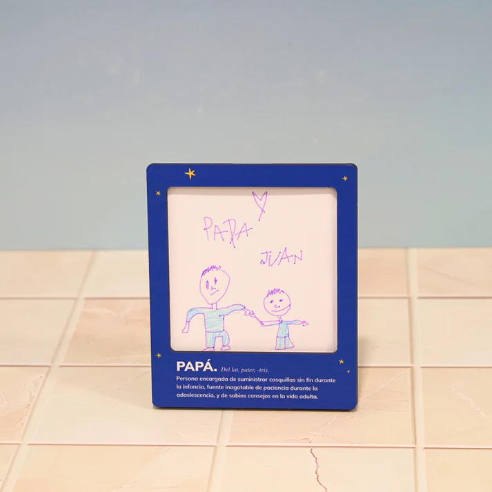 Marco de fotos personalizado - Definición papá - Imagen 2