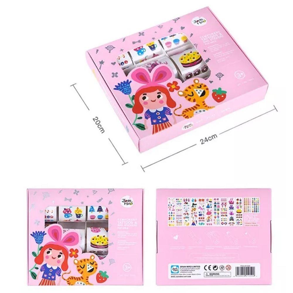 Set Stickers Uñas y Tattoo Jarmelo - Imagen 4