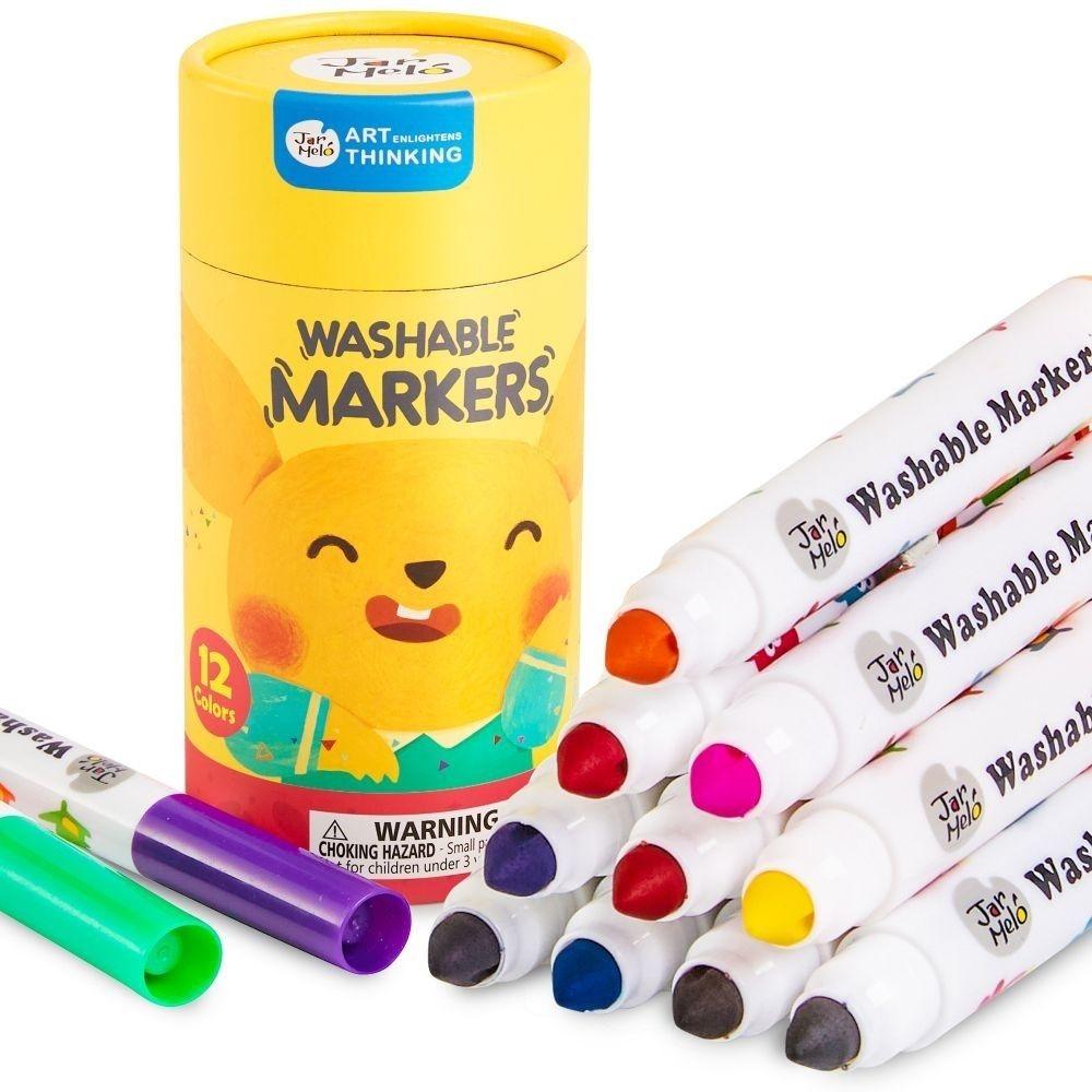 Rotuladores lavables (12 ud.) Jarmelo