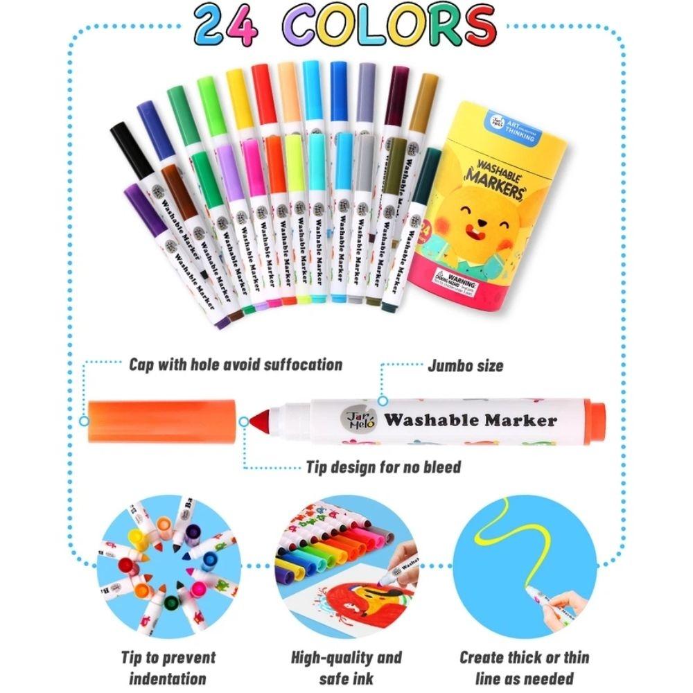Rotuladores lavables (24 ud.) Jarmelo - Imagen 3