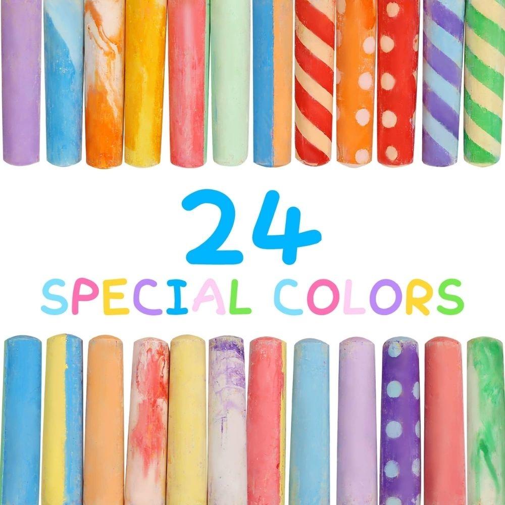 Tizas lavables (24 ud. + 2 soportes) - Imagen 6