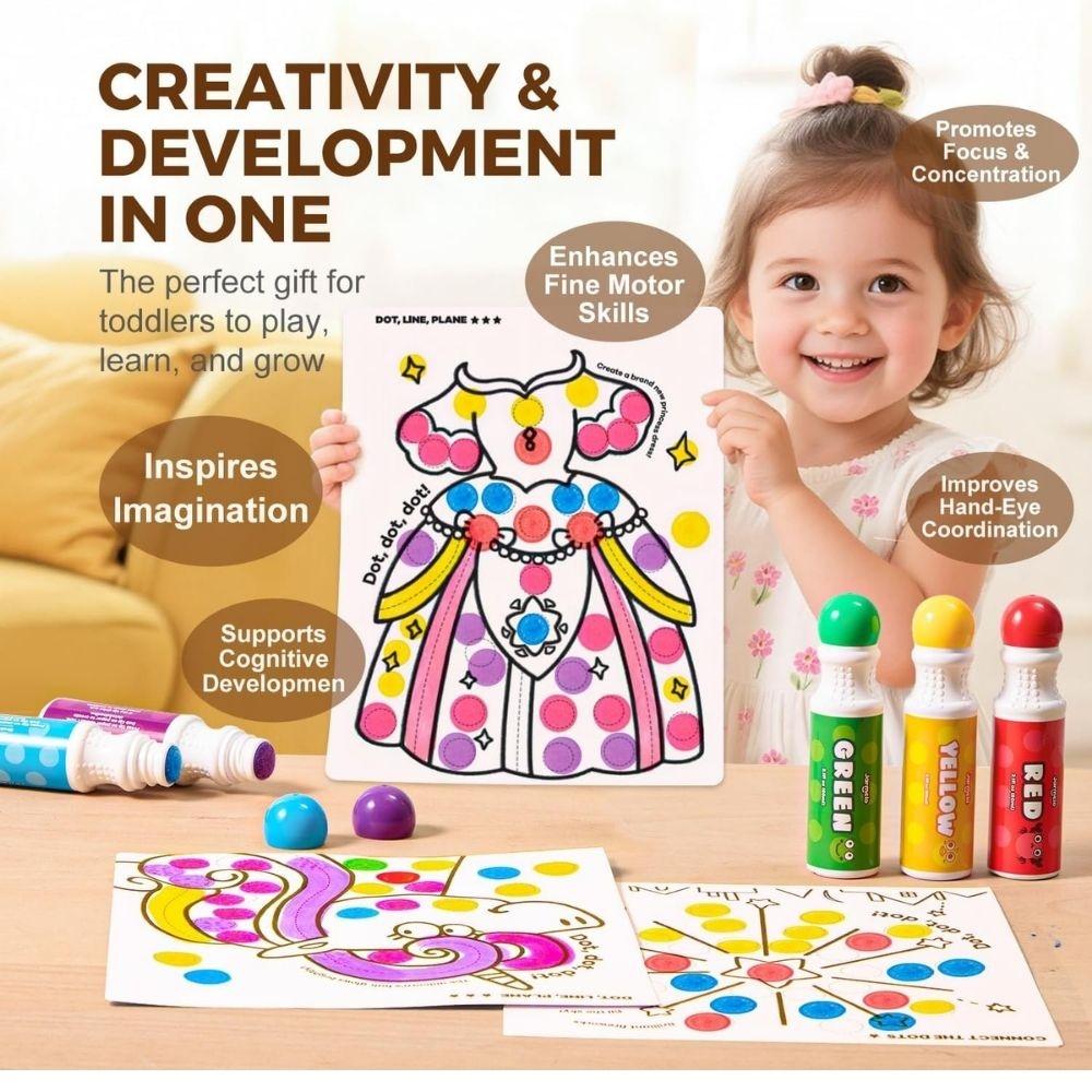 Set creativo marcadores de puntos (6 ud.) Jarmelo - Imagen 5