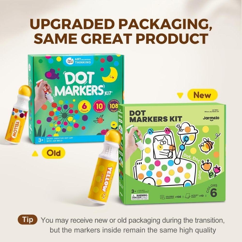 Set creativo marcadores de puntos (6 ud.) Jarmelo - Imagen 4