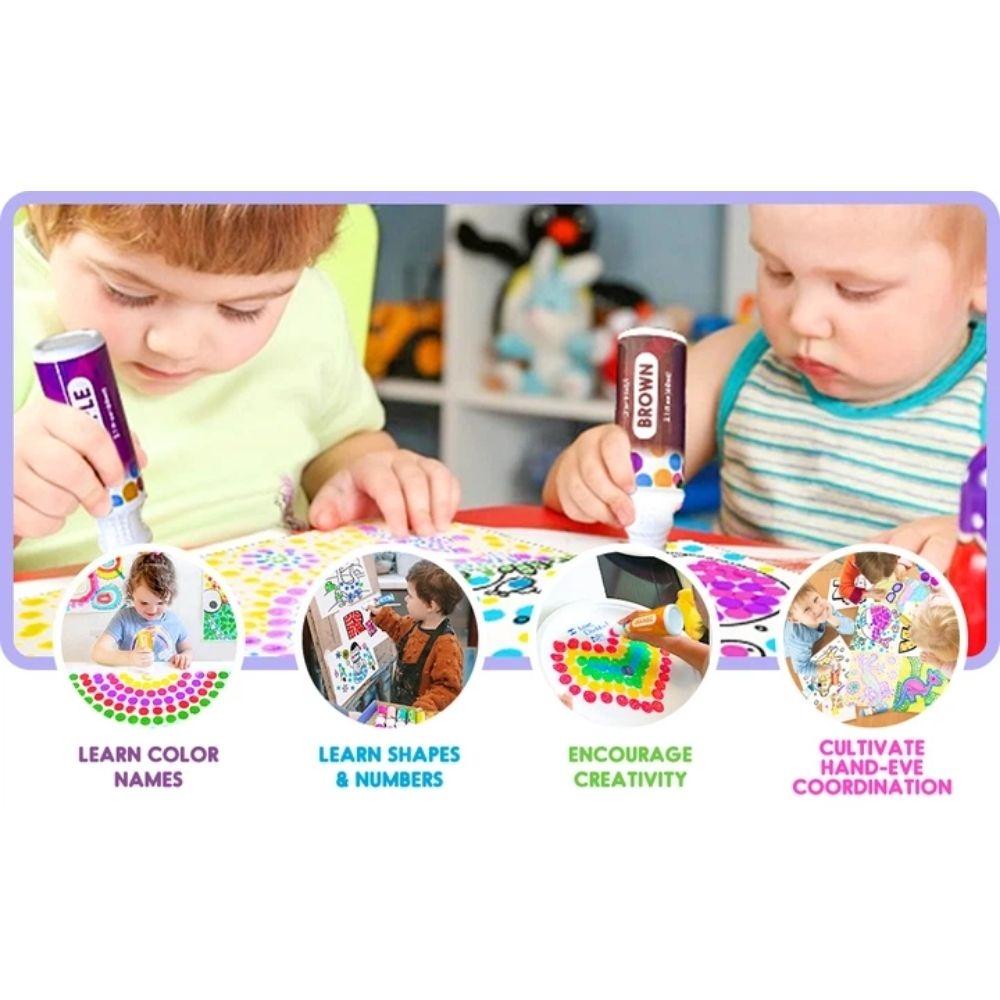 Set creativo marcadores de puntos (6 ud.) Jarmelo - Imagen 2