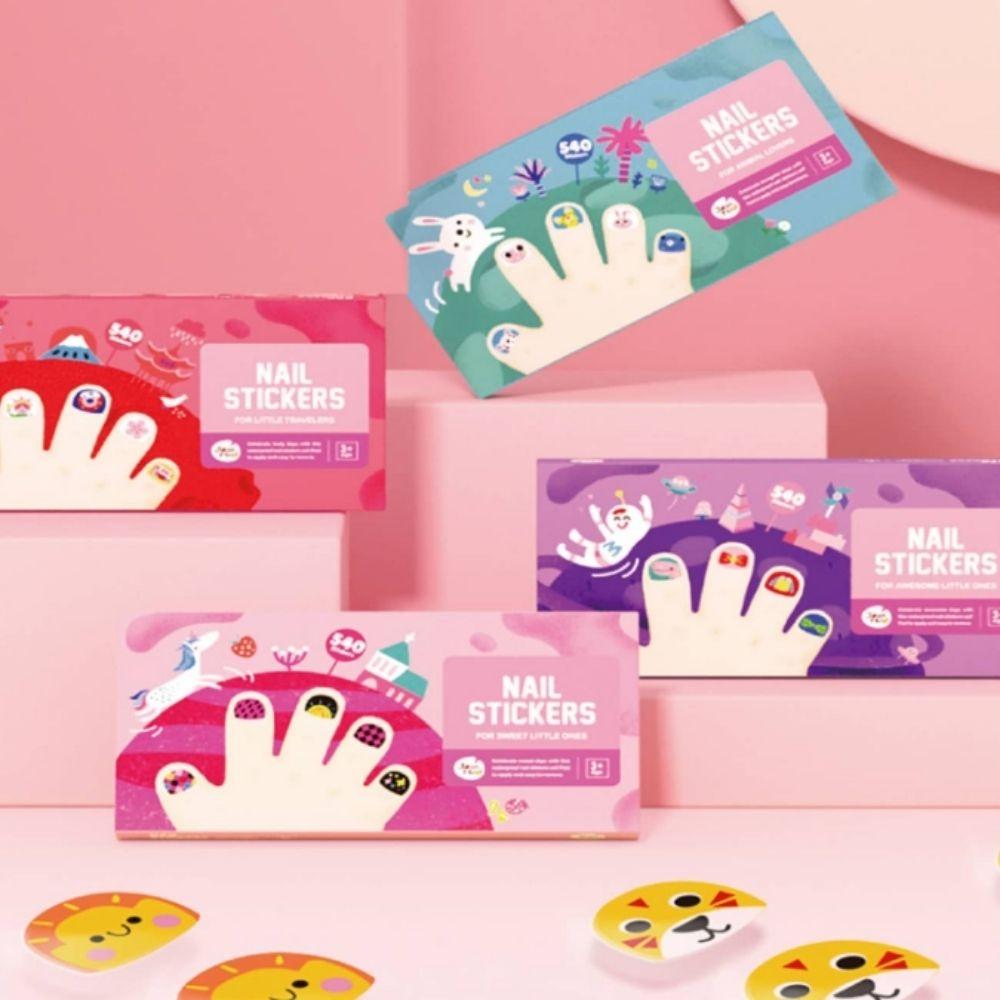 Set 540 Pegatinas Waterproof para uñas Jarmelo - Imagen 2