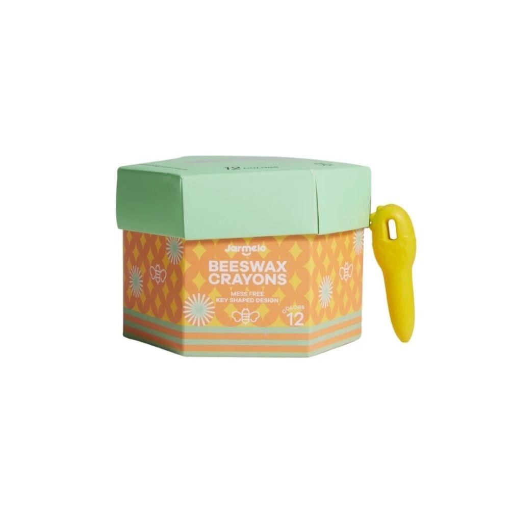 Crayones KEY de cera de abeja (12 ud.) Jarmelo - Imagen 11