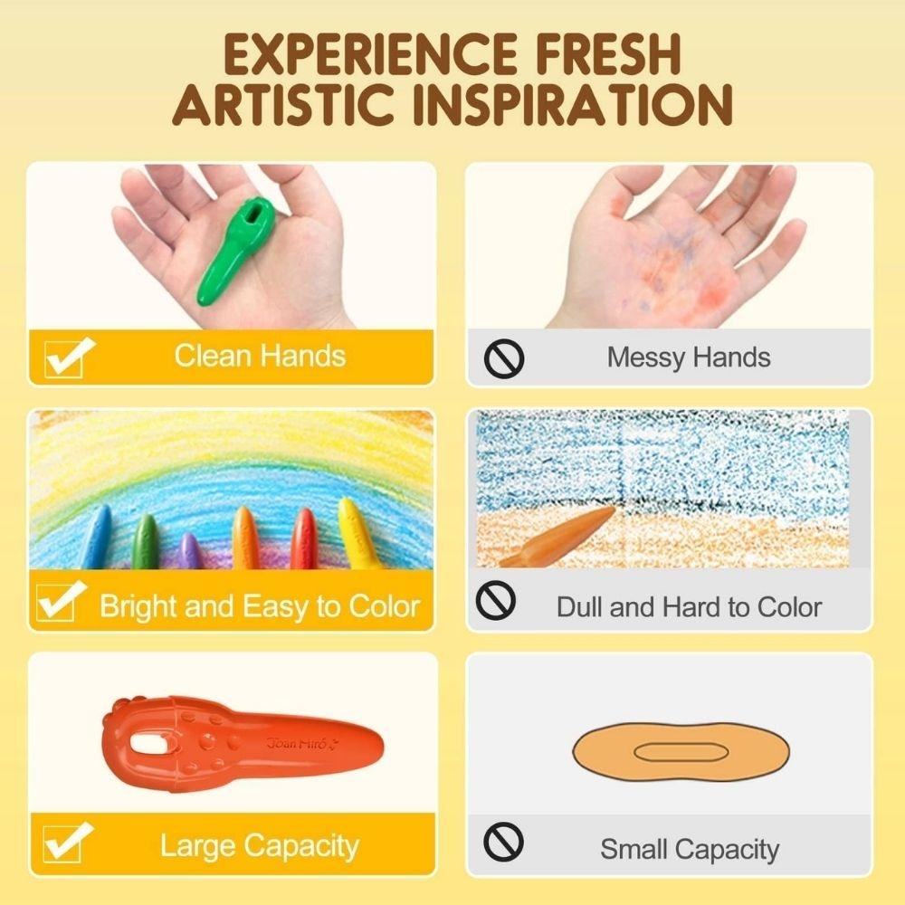 Crayones KEY de cera de abeja (12 ud.) Jarmelo - Imagen 6