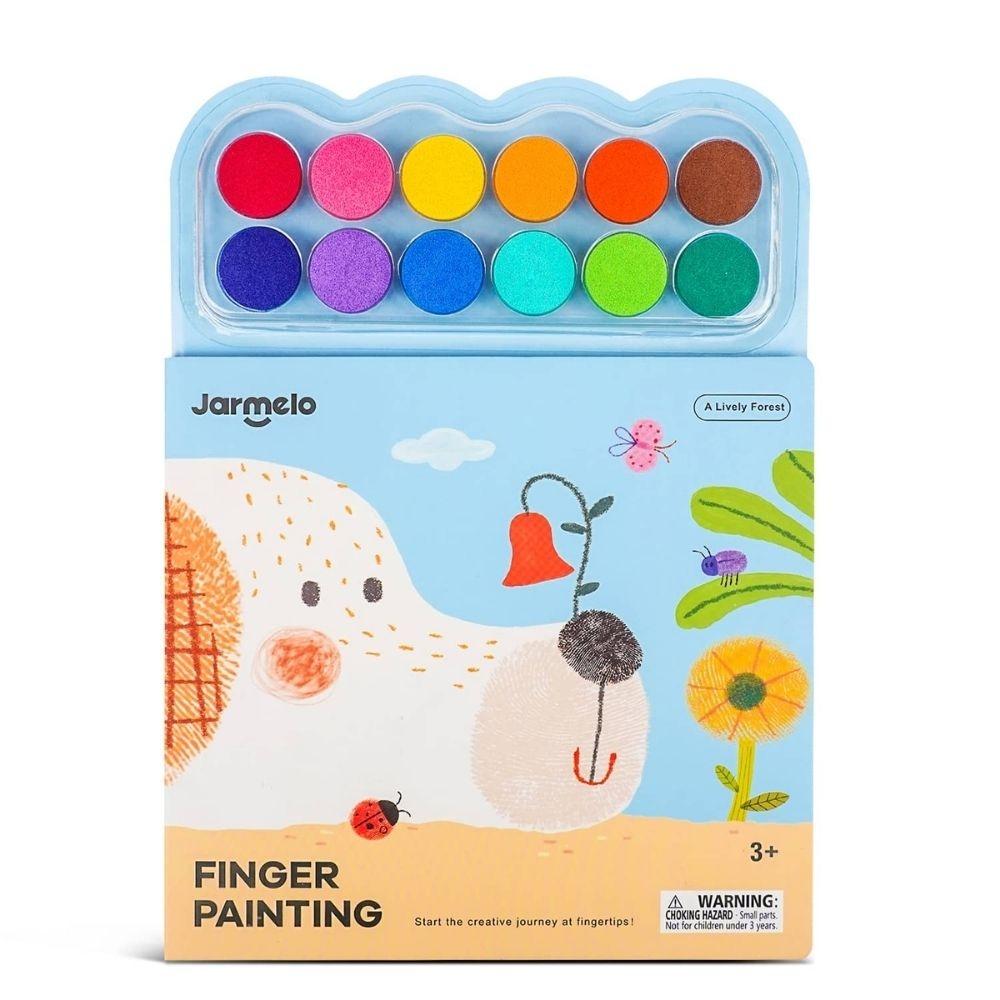 Libro creativo con pintura - A LIVELY FOREST Jarmelo