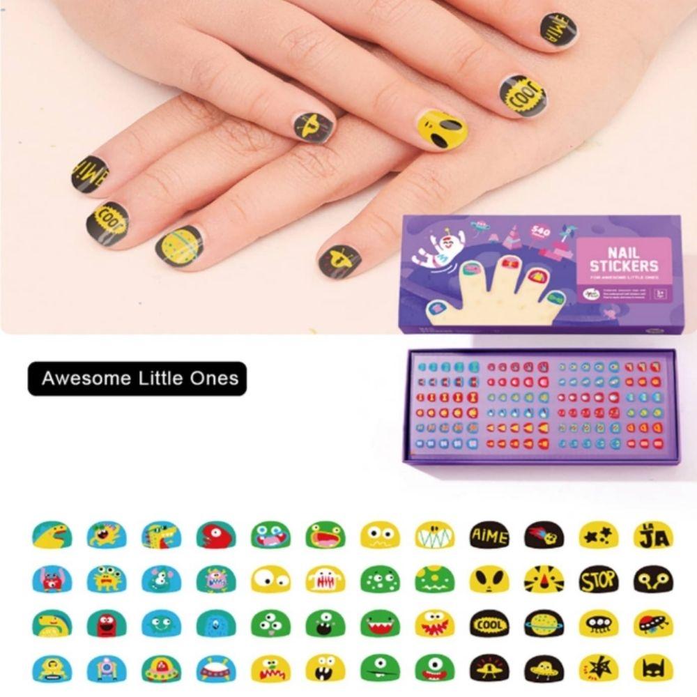 Set 540 Pegatinas Waterproof para uñas Jarmelo - Imagen 7