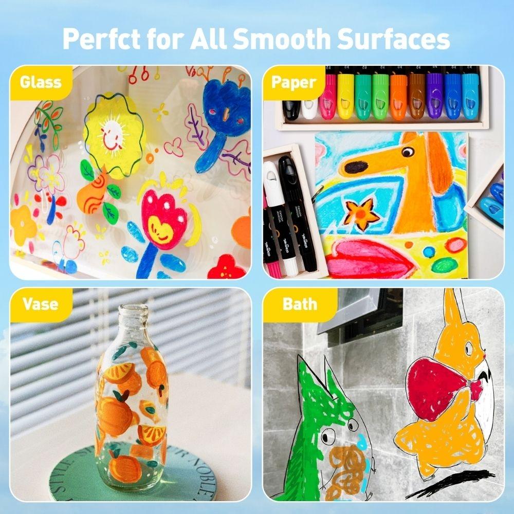 Crayones para cristal, azulejos y papel (6 ud.) Jarmelo - Imagen 7