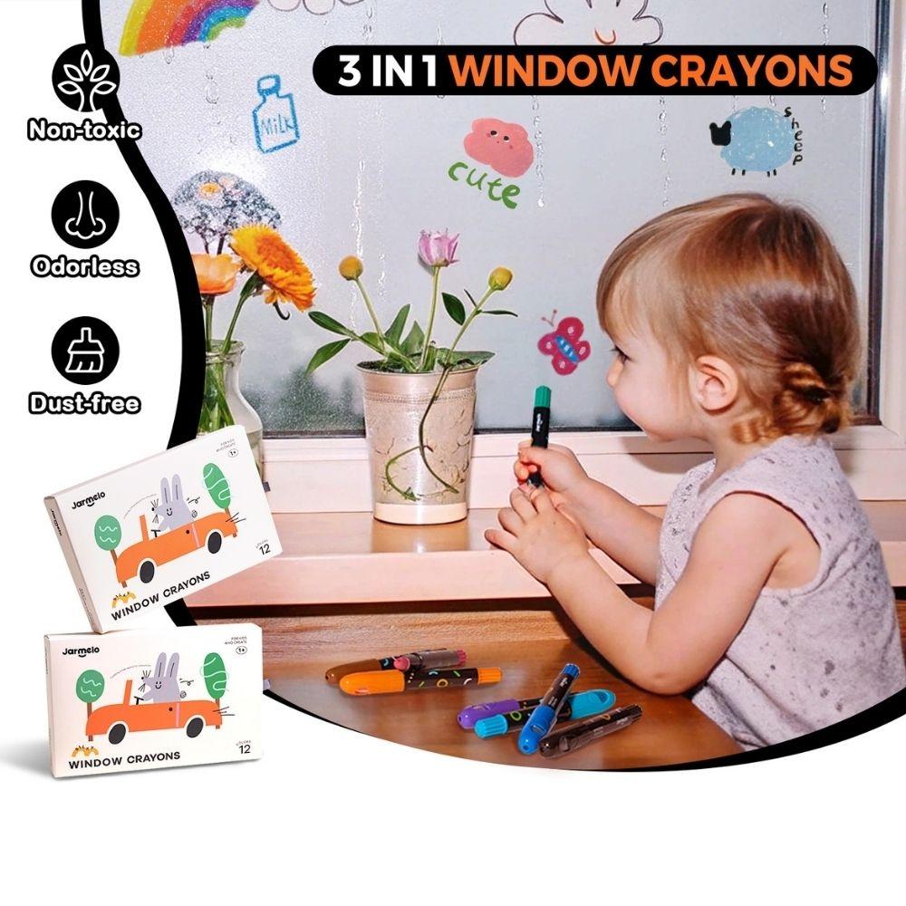 Crayones para cristal, azulejos y papel (12 ud.) Jarmelo - Imagen 7
