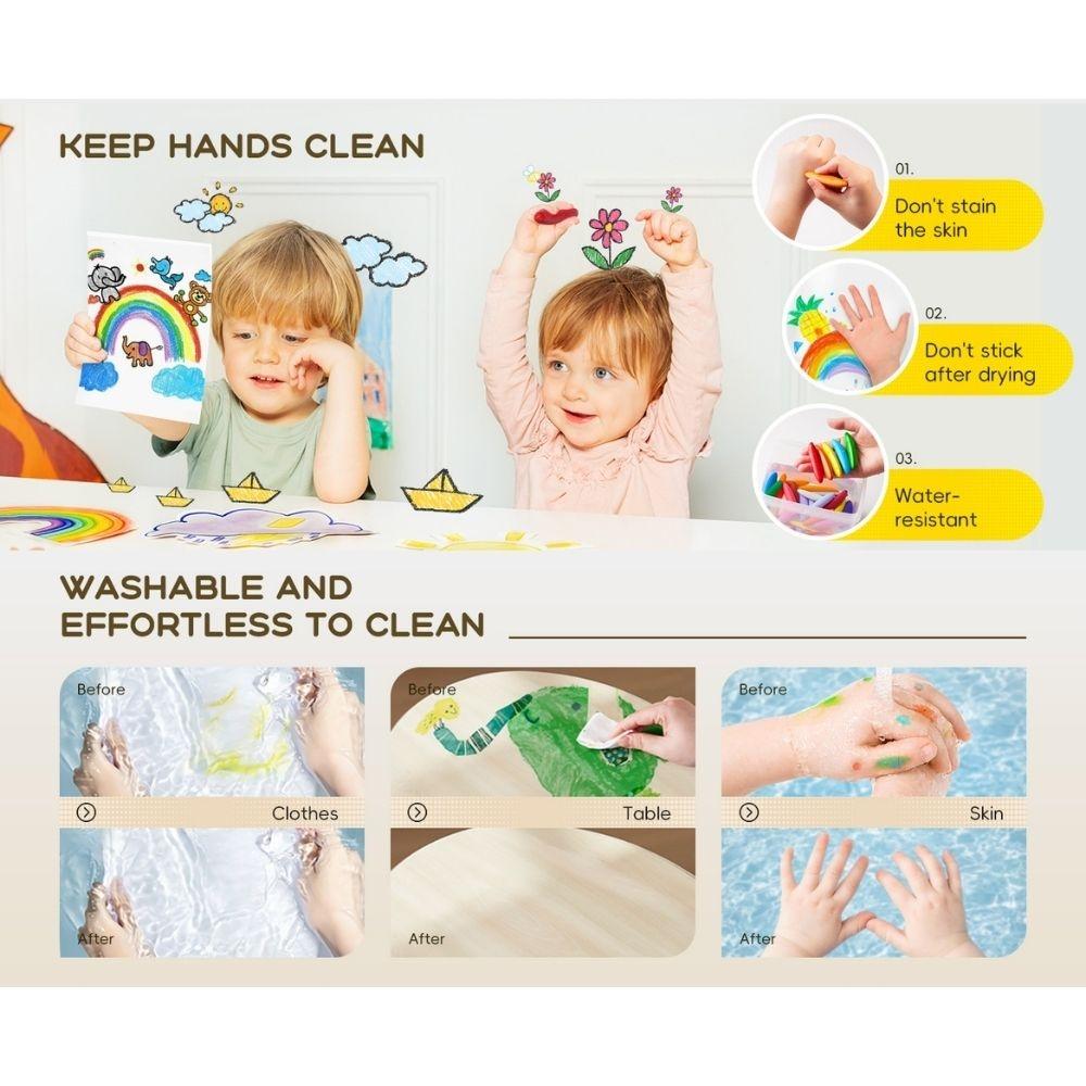 Crayones BANANA de cera de abeja (12 ud.) Jarmelo - Imagen 3