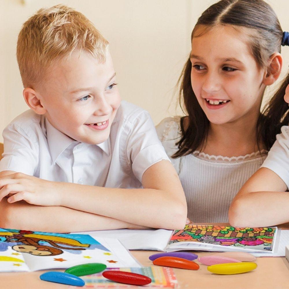 Crayones BANANA de cera de abeja (12 ud.) Jarmelo - Imagen 2