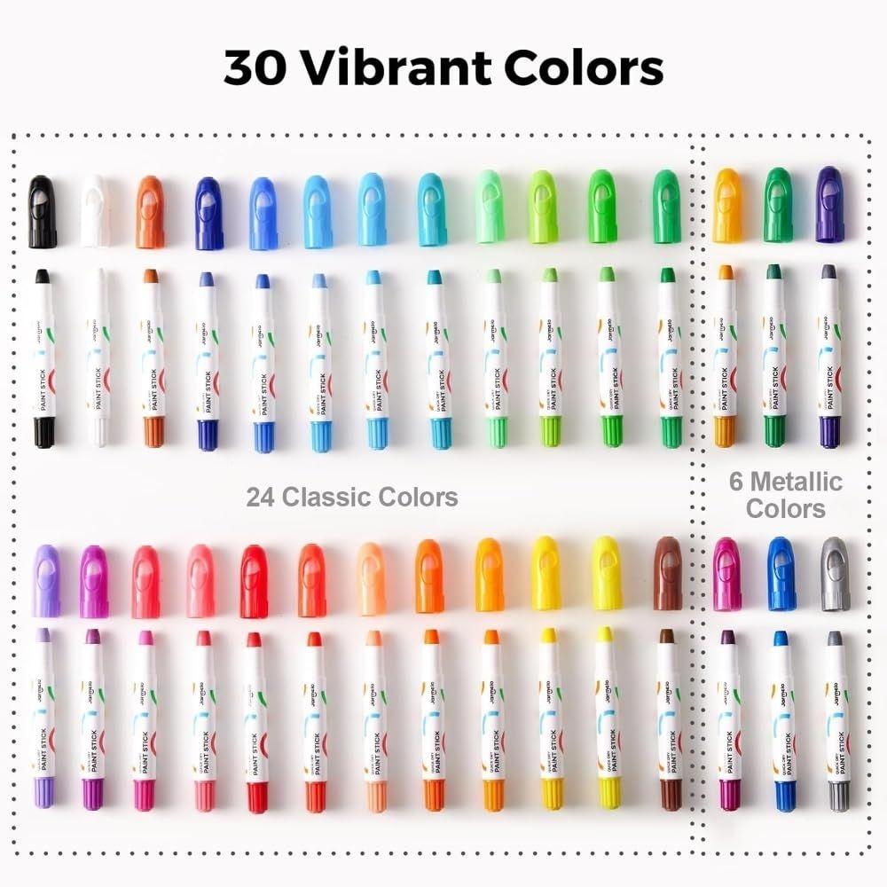 Témperas sólidas secado ultra rápido (30 ud.) Jarmelo - Imagen 11