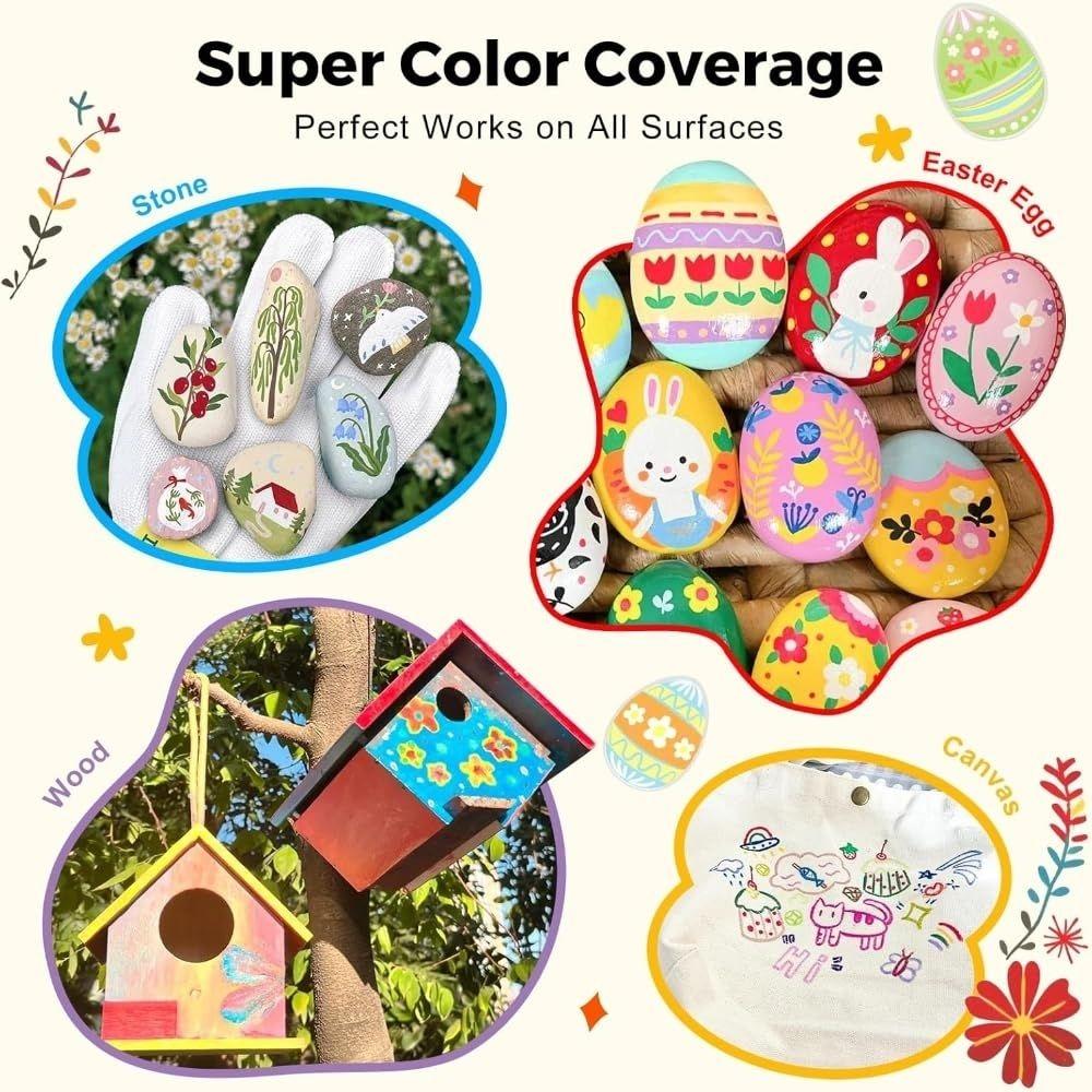 Témperas sólidas secado ultra rápido (30 ud.) Jarmelo - Imagen 9