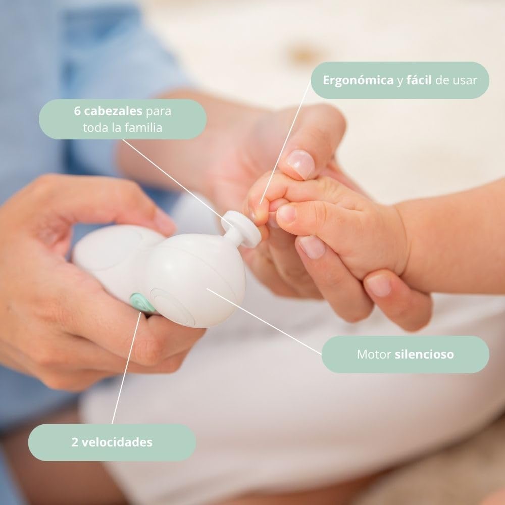 Lima de uñas eléctrica Miniland baby nail trimmer - Imagen 3