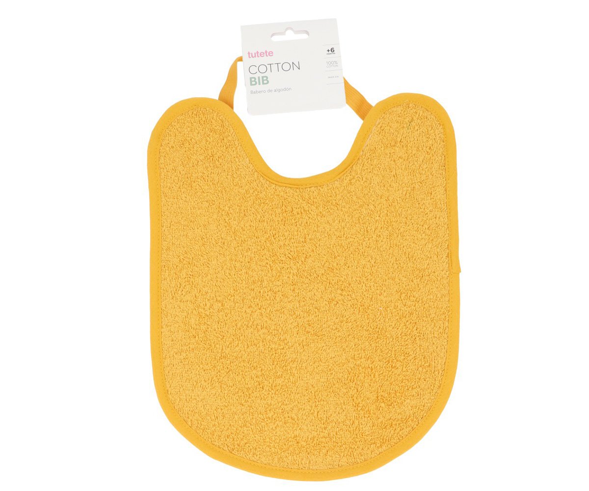 Babero Rizo Mostaza 1Ud