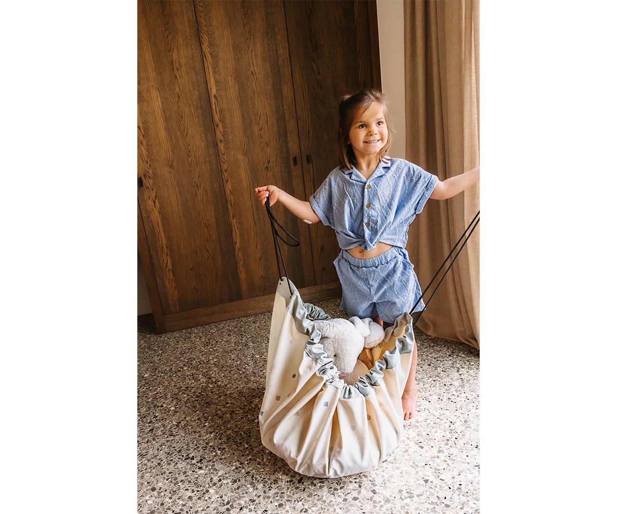 Saco Reversible Play & Go Noomad Worldmap Colour - Imagen 3