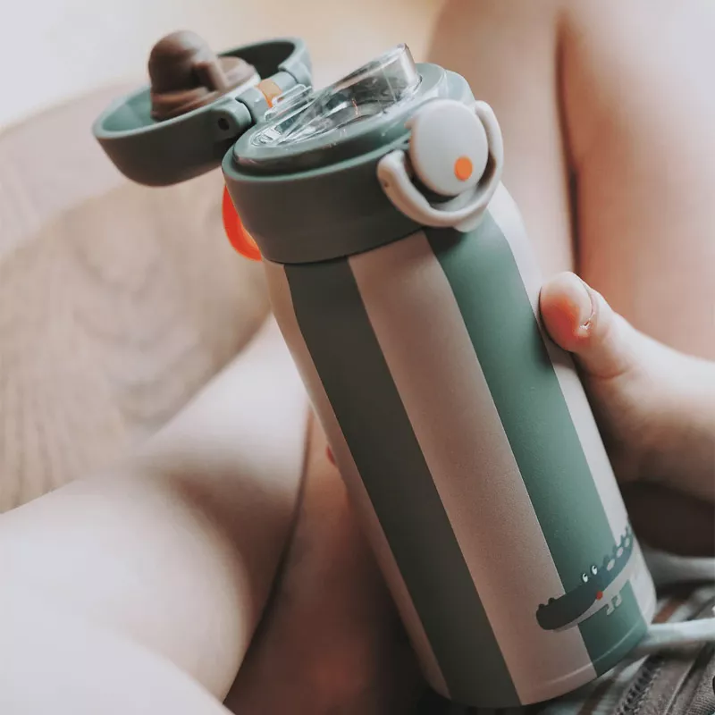 Botella de Acero Térmica Noui Noui Crocodile 350ml - Imagen 2