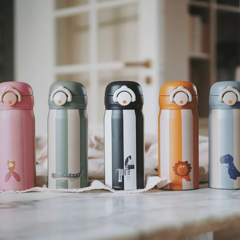 Botella de Acero Térmica Noui Noui Crocodile 350ml - Imagen 5