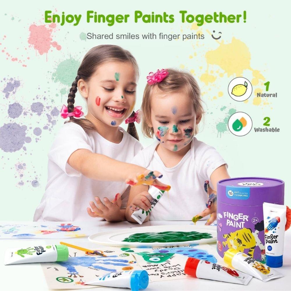 Bote pintura de dedos (6 ud.) Jarmelo - Imagen 8