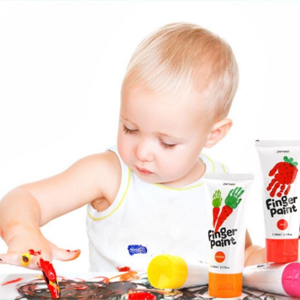 Bote pintura de dedos (6 ud.) Jarmelo - Imagen 4