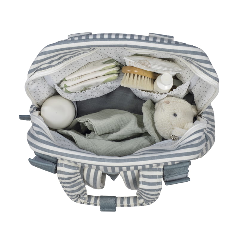 Mochila Praliné Rayas Matcha - Imagen 3