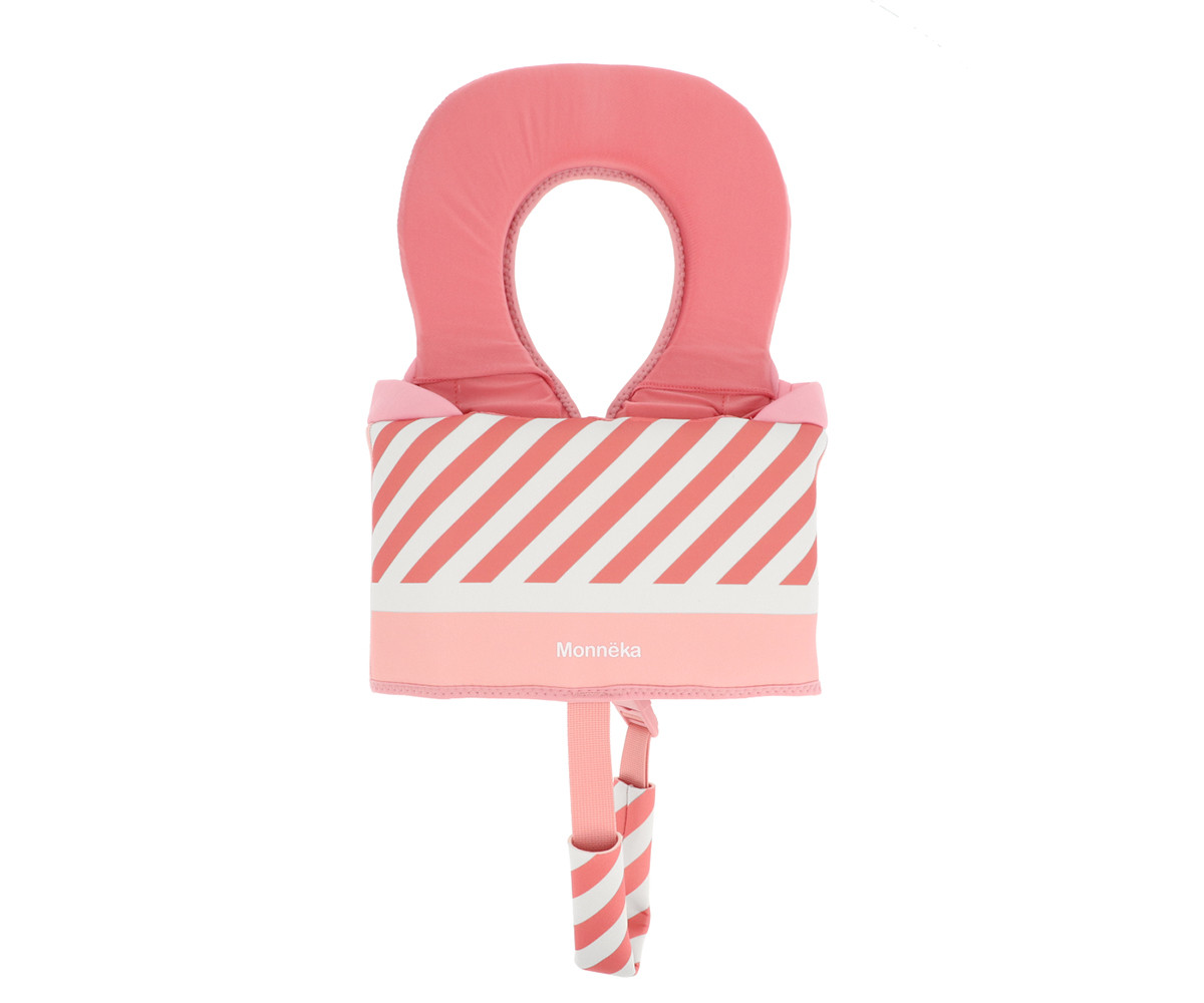 Chaleco Flotador Aprendizaje Stripes Bloom & Blush Talla 1-2 años - Imagen 7