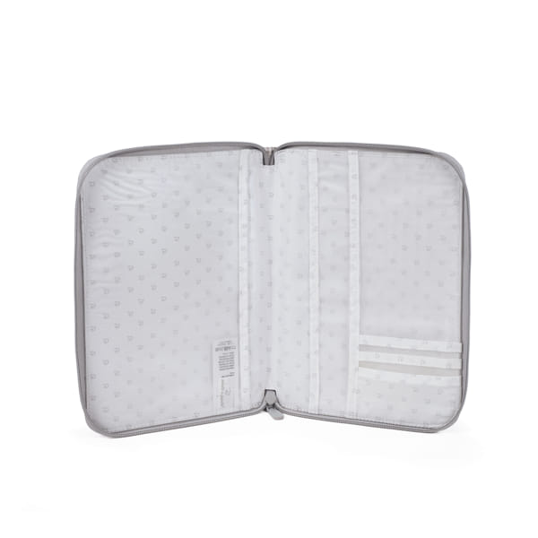 Portadocumentos Little Bloom Vichy Gris - Imagen 4