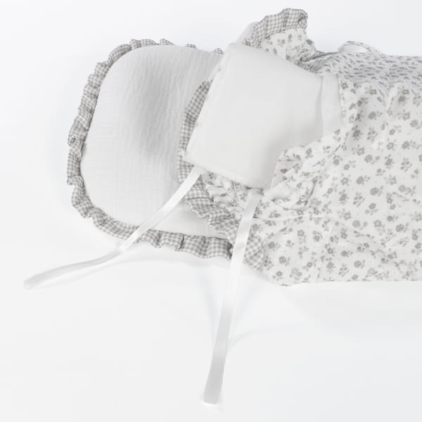 Saco Cuco Little Bloom Flor Gris TOG 2,5 - Imagen 7