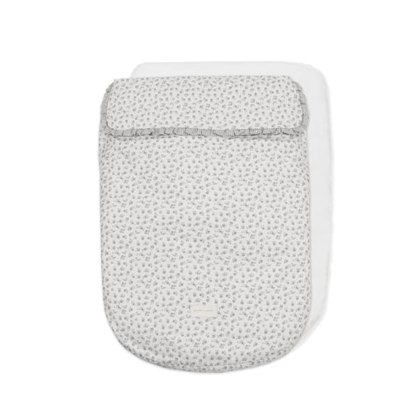 Saco Silla Entretiempo Little Bloom Flor Gris TOG 2,5 - Imagen 5