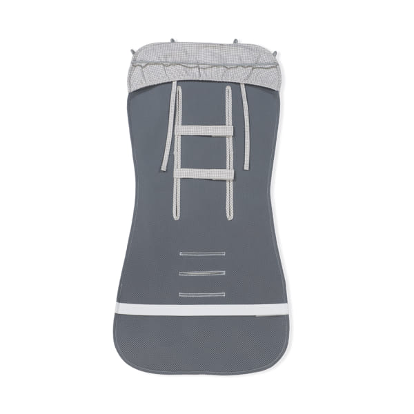 Colchoneta Little Bloom Vichy Gris - Imagen 2