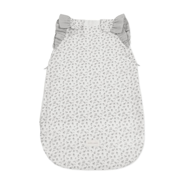 Saco Dormir verano Little Bloom Flor Gris TOG 0,5