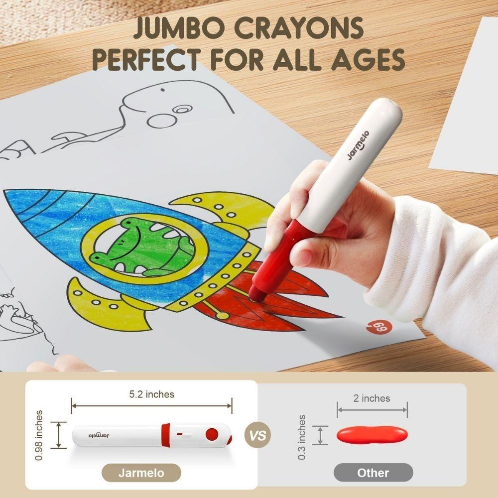 Crayón ultra suave lavable (24 ud.) Jarmelo Bolsa - Imagen 10
