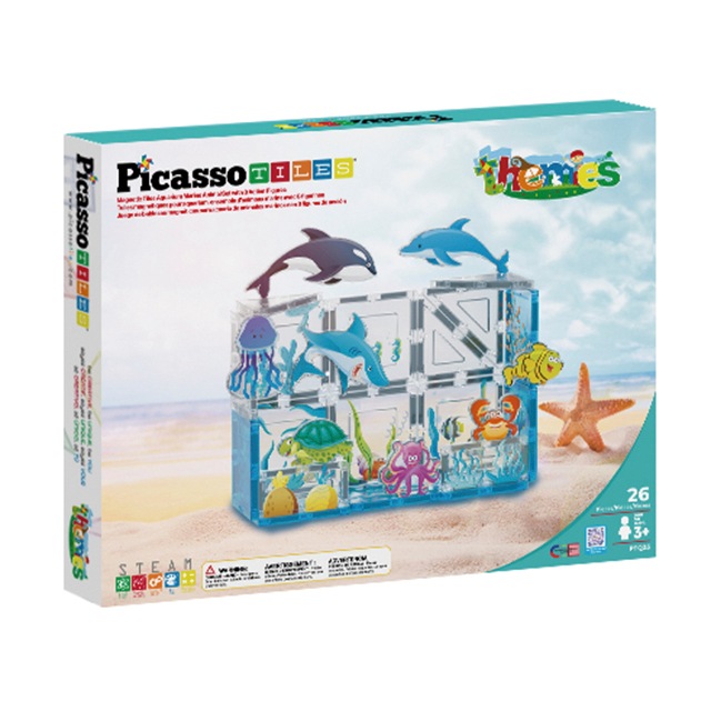 Picasso Tiles - Bloques Magnéticos Océano