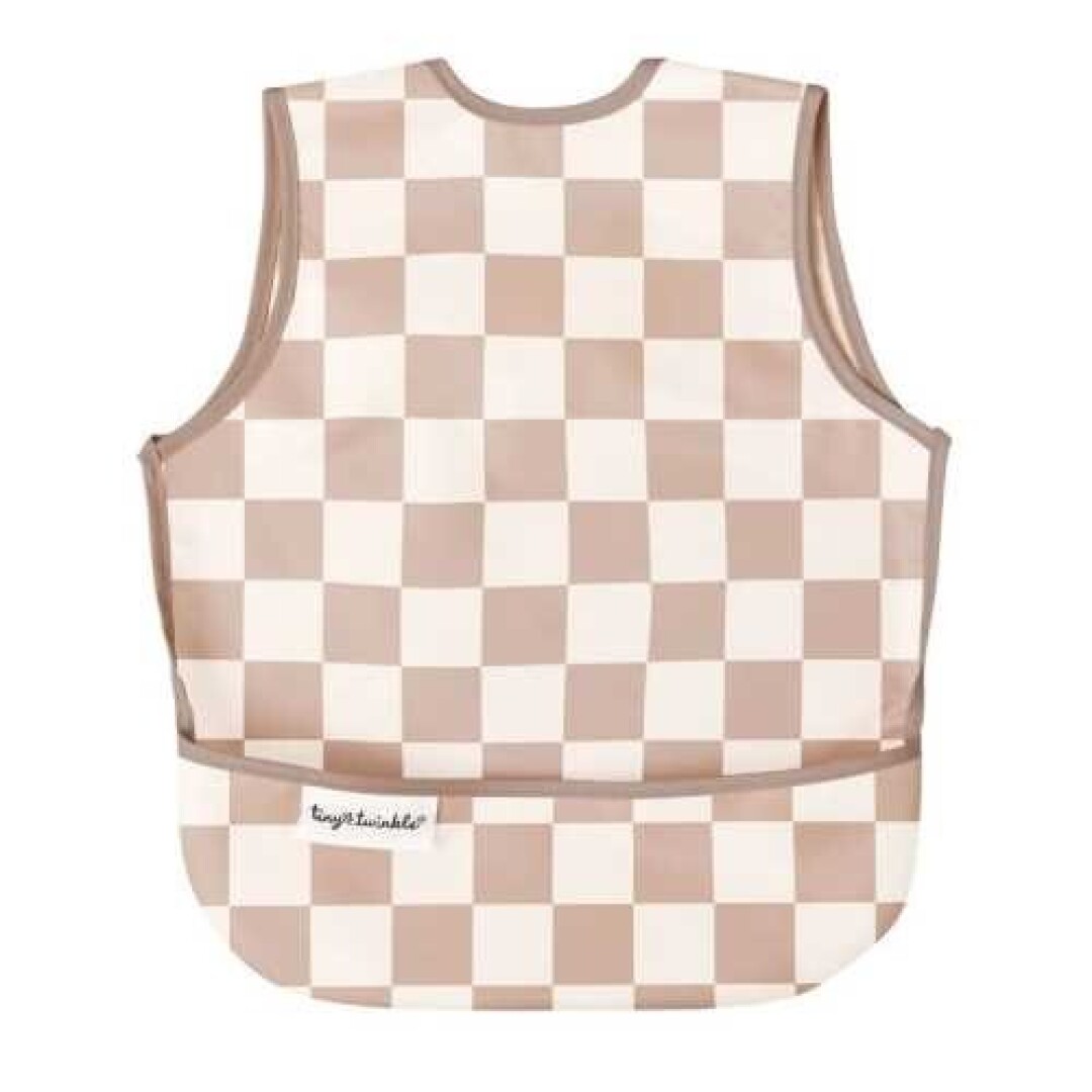 BABERO CUADROS BEIGE 6-24meses