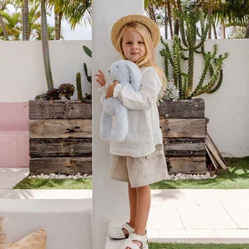PELUCHE OB CONEJO BAXTER AZUL PASTEL - Imagen 4