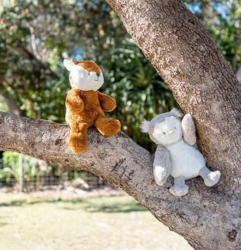 PELUCHE OB ZORRITO FRANKIE 34cm - Imagen 3