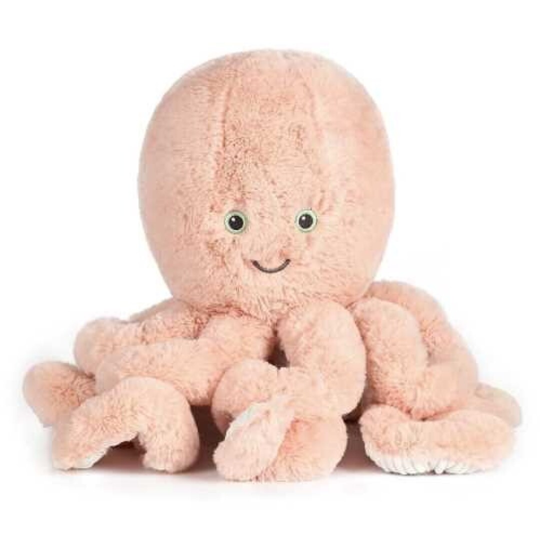 PELUCHE OB PULPO COVE 38cm ROSA PASTEL